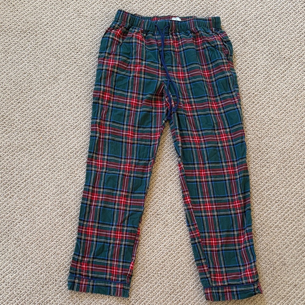 Petite Plume brushed twill Kensington Tartan Pajamas